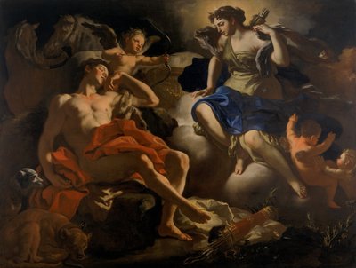 Diana ed Endimione da Francesco Solimena